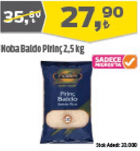 Noba Baldo Pirinç 2,5 kg image