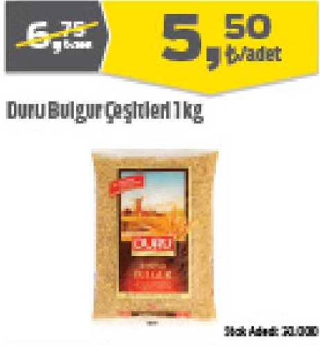 Duru Bulgur Çeşitleri 1 kg image