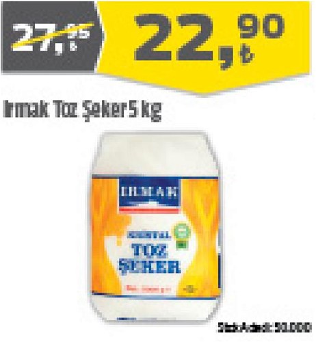 Irmak Toz Şeker 5 kg image