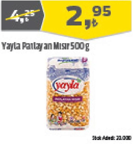 Yayla Patlayan Mısır 500 g image