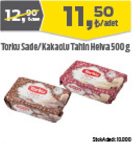 Torku Sade/Kakaolu Tahin Helva 500 g image