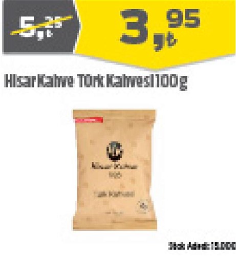 Hisar Kahve Türk Kahvesi 100 g image