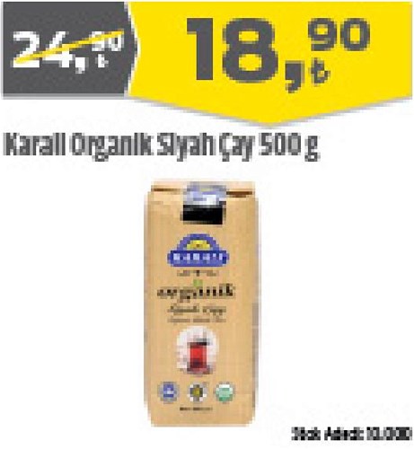 Karali Organik Siyah Çay 500 g image