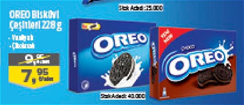 Oreo Bisküvi Çeşitleri 228 g image