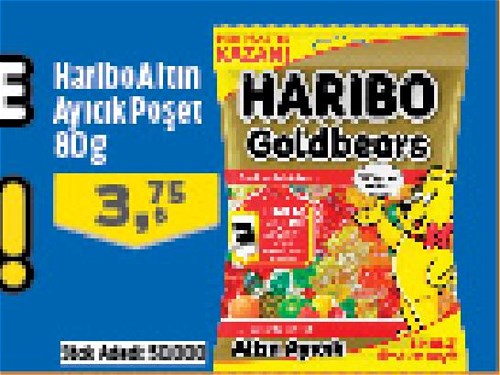 Haribo Altın Ayıcık Poşet 80 g image