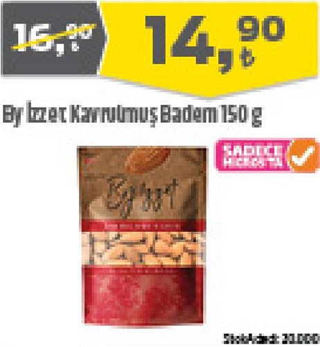 By İzzet Kavrulmuş Badem 150 g image