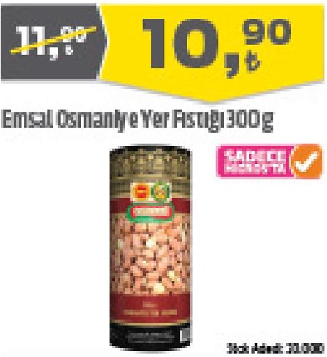 Emsal Osmaniye Yer Fıstığı 300 g image