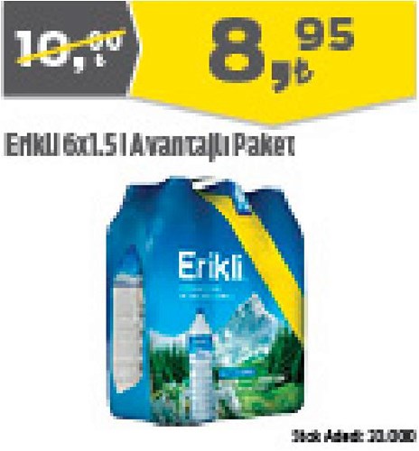 Erikli 6x1.5 l Avantajlı Paket image