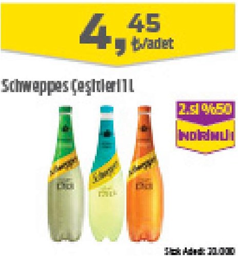 Schweppes Çeşitleri 1 l image