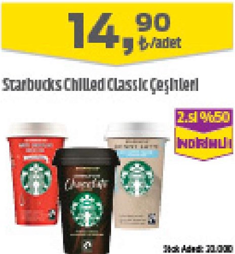 Starbucks Chilled Classic Çeşitleri image