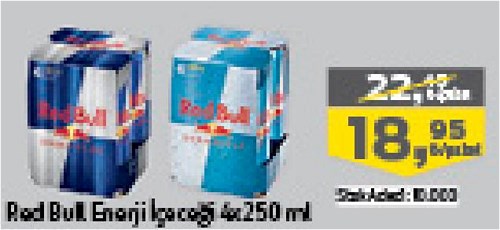 Red Bull Enerji İçeceği 4x250 ml image