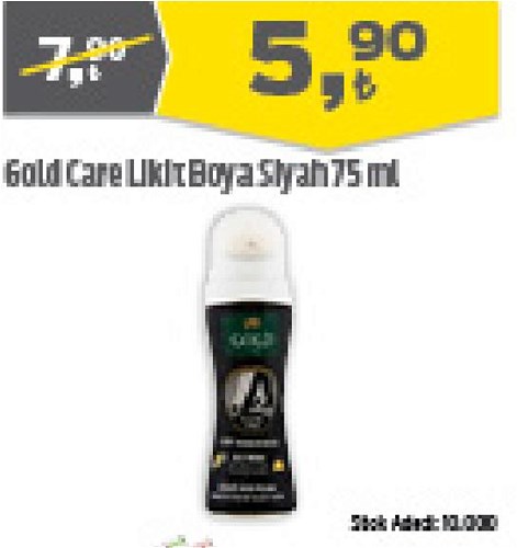 Gold Care Likit Boya Siyah 75 ml image