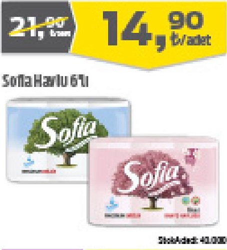 Sofia Havlu 6'lı image