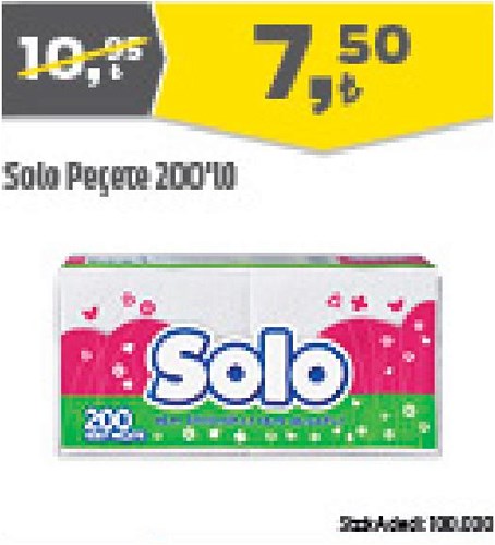 Solo Peçete 200'lü image