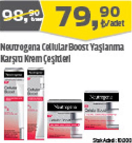 Neutrogena Cellular Boots Yaşlanma Karşıtı Krem Çeşitleri image