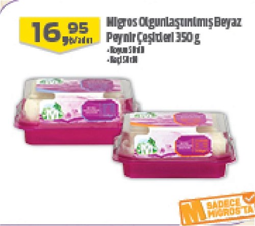 Migros Olgunlaştırılmış Beyaz Peynir Çeşitleri/Adet image