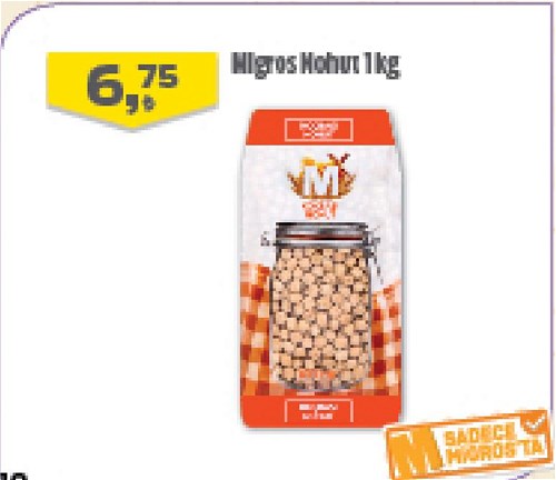 Migros Nohut 1 kg image