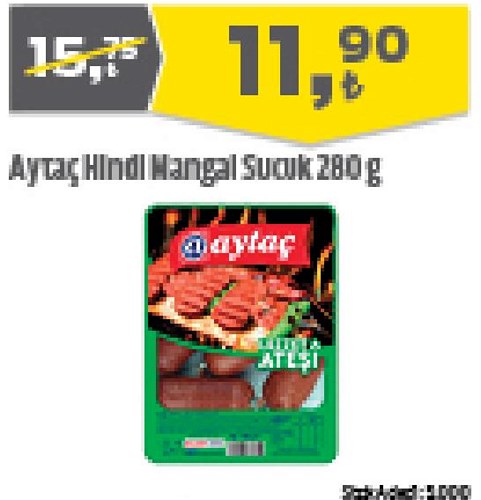 Aytaç Hindi Mangal Sucuk 280 g image