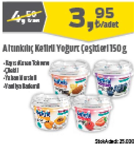 Altınkılıç Kefirli Yoğurt Çeşitleri 150 g image