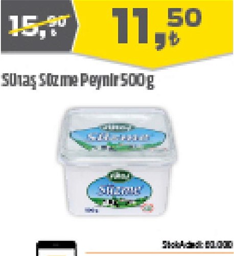 Sütaş Süzme Peynir 500 g image