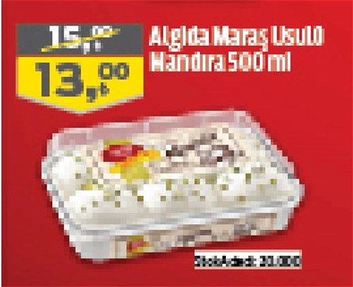 Algida Maraş Usulü Mandıra 500 ml image