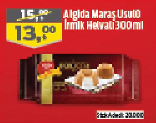 Algida Maraş Usulü İrmik Helvası 300 ml image