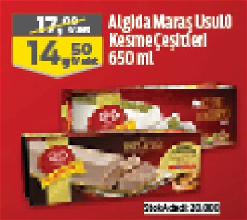 Algida Maraş Usulü Kesme Çeşitleri 650 ml image