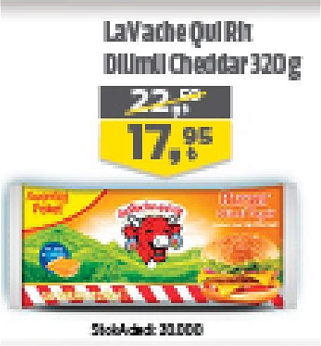 La Vache Qui Rit Dilimli Cheddar 320 g image