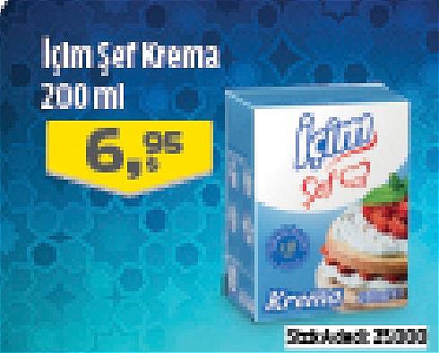 içim Şef Krema 200 ml image