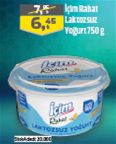 İçim Rahat Laktozsuz Yoğurt 750 g image