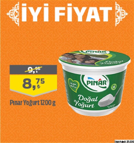 Pınar Yoğurt 1200 g image