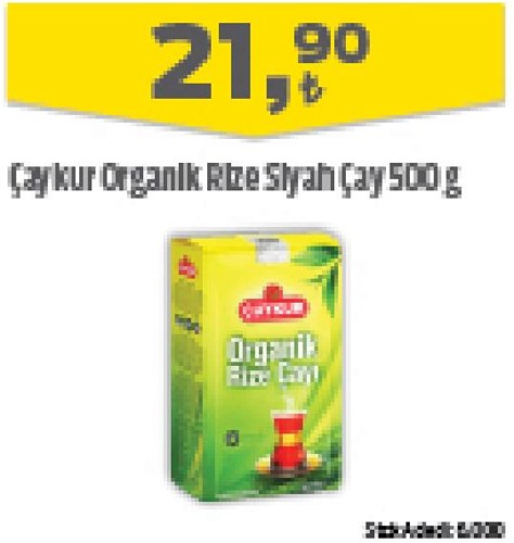 Çaykur Organik Rize Siyah Çay 500 g image