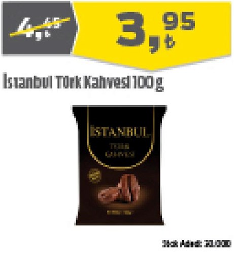 İstanbul Türk Kahvesi 100 g image