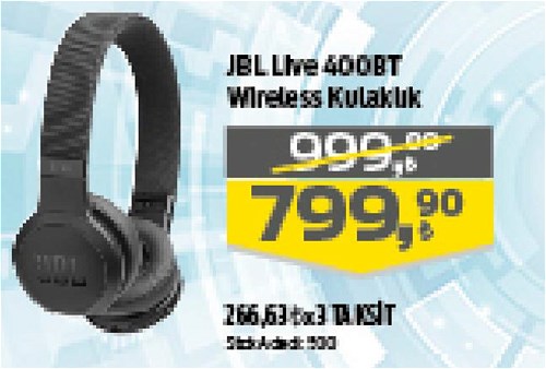 JBL Live 400 BT Wireless Kulaklık image