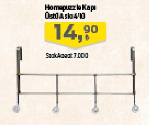 Homepuzzle Kapı Üstü Askı 4'lü image