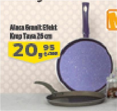 Mehtap Alaca Granit Efekt Krep tava 26 cm image