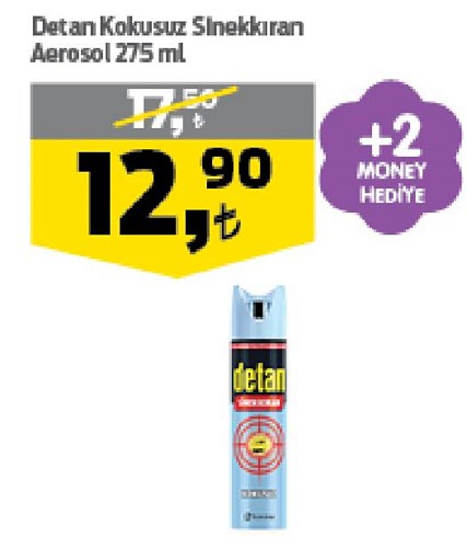 Detan Kokusuz Sinekkıran Aerosol 275 ml image