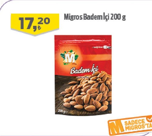 Migros Badem İçi 200 g image