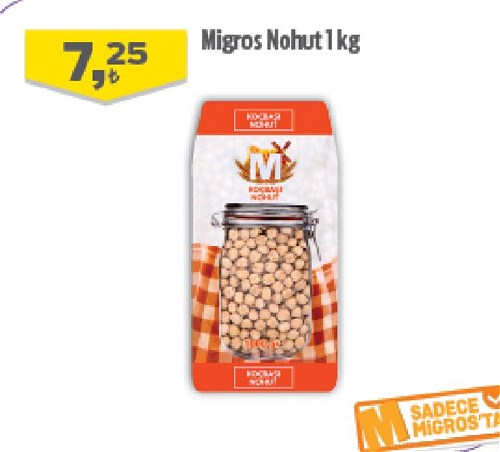 Migros Nohut 1 kg image