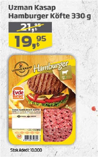 Uzman Kasap Hamburger Köfte 330 g image