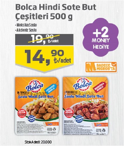 Bolca Hindi Sote But Çeşitleri 500 g image