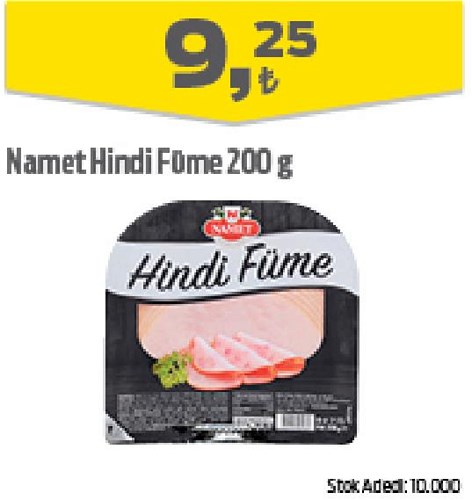 Namet Hindi Füme 200 g image