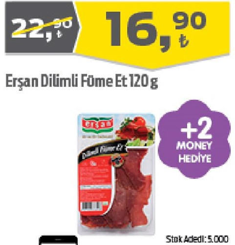 Erşan Dilimli Füme Et 120 g image