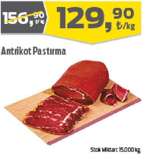 Antrikot Pastırma kg image