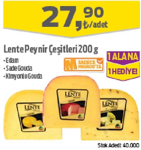 Lente Peynir Çeşitleri 200 g image