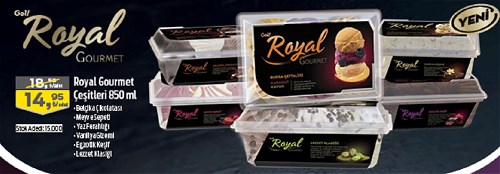 Golf Royal Gourmet Çeşitleri 850 ml image