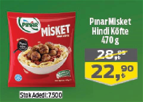 Pınar Misket Hindi Köfte 470 g image