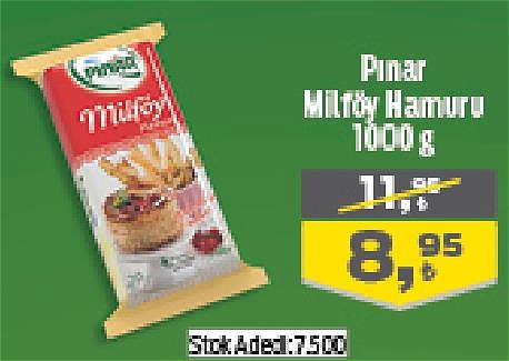 Pınar Milföy Hamuru 1000 g image