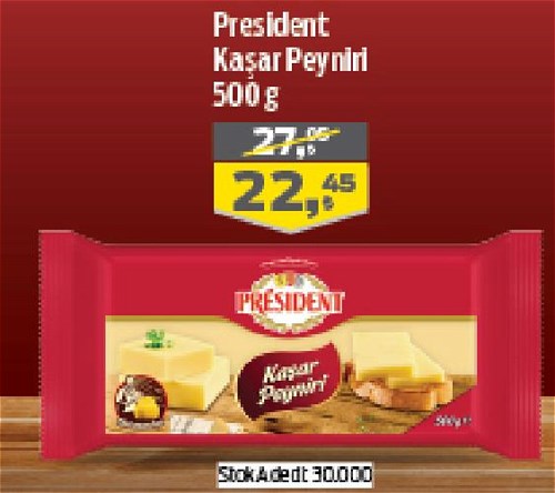 President Kaşar Peyniri 500 g image