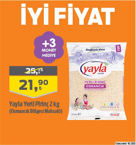 Yayla Yerli Pirinç 2 kg (Osmancık Bölgesi Mahsulü) image